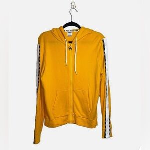 Victoria’s Secret PINK Snap Sleeve Full Zip Hoodie
